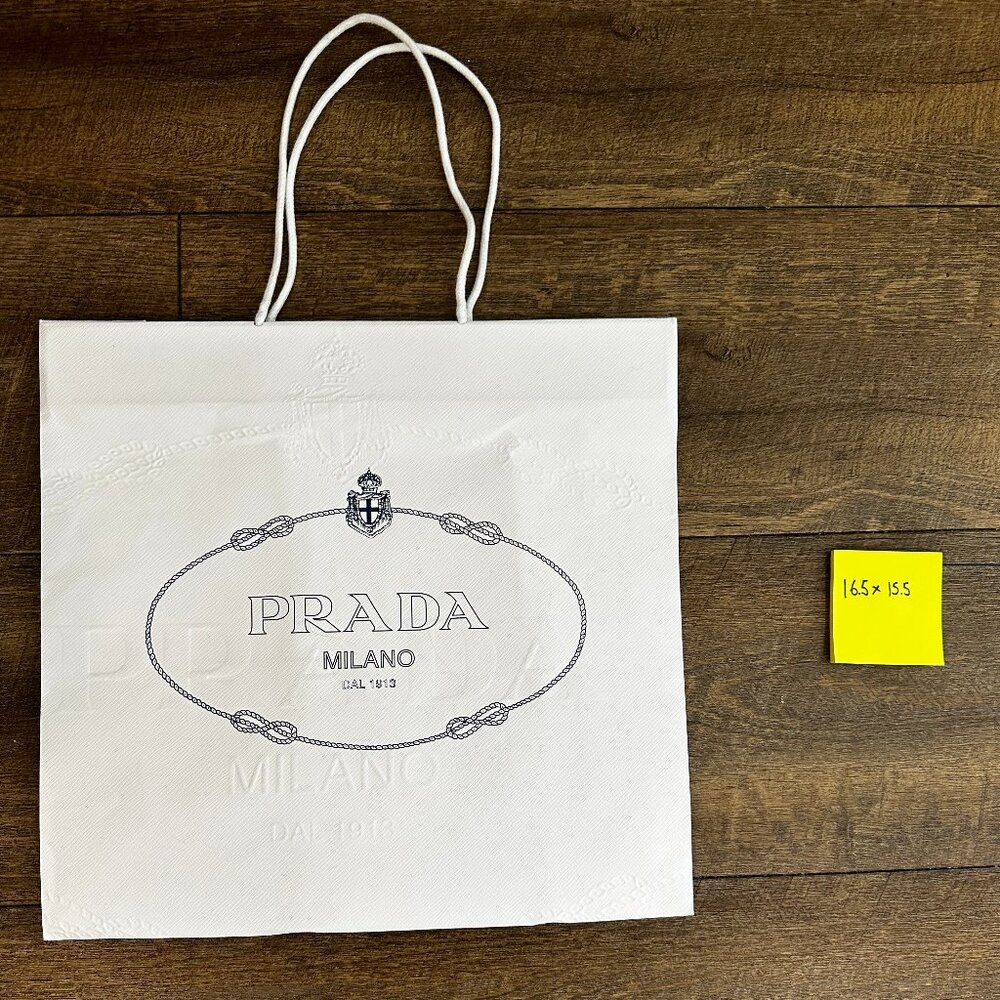 Authentic Medium Prada Milano Shopping Bag